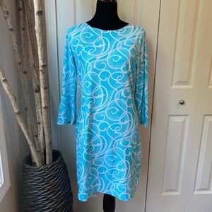 Light Blue Pullover Dress